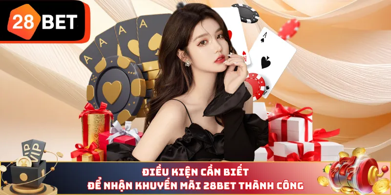 Điều kiện cần biết để nhận khuyến mãi 28BET thành công